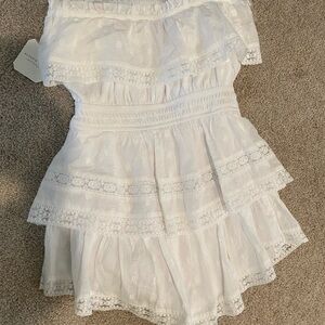 Altar'd State White Lace Romper